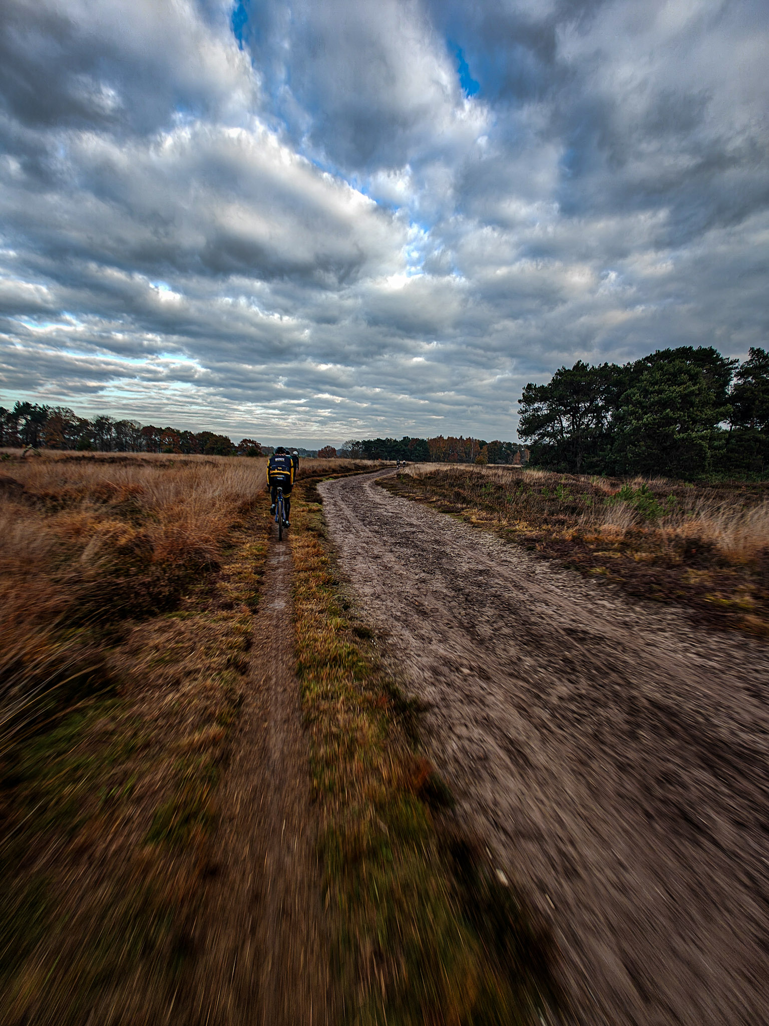 Gravelbike met fietstas